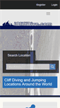 Mobile Screenshot of icliffdive.com